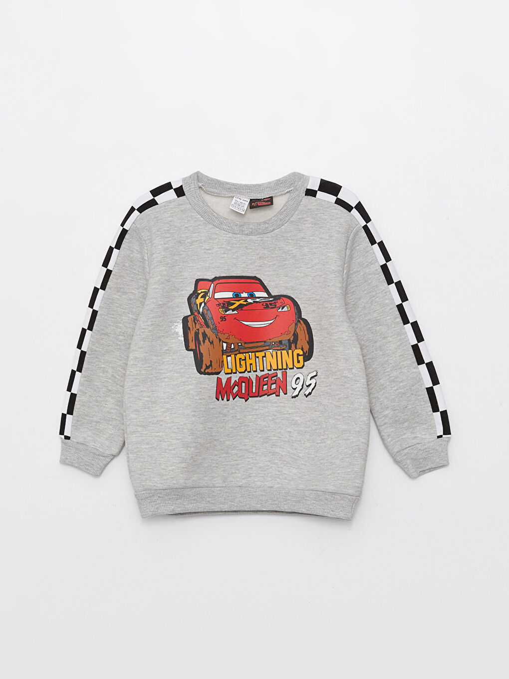 Crew Neck Long Sleeved Cars Printed Baby Boy Sweatshirt and Tracksuit Bottom 2-Pack Set -S36735Z1-D5P