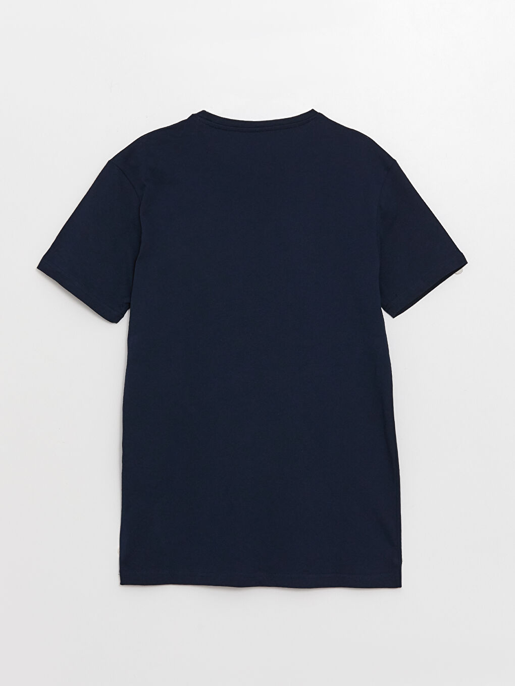 Tricou pentru Bărbați din Jerseu cu Guler Rotund-6