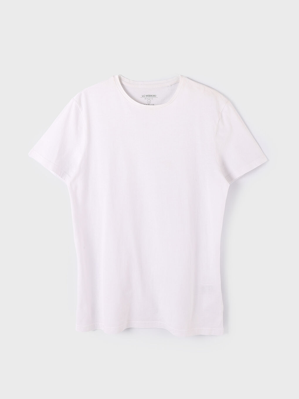 T-shirt pour Hommes en Jersey à Col Rond