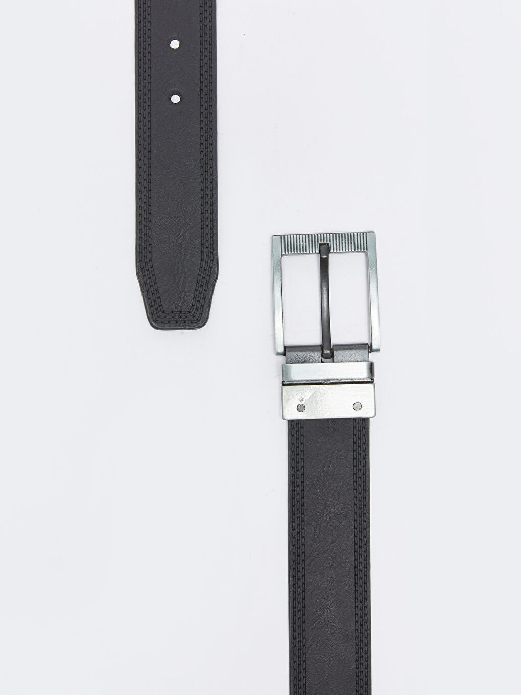 Faux Leather Reversible Men's Belt -S36808Z8-HUC