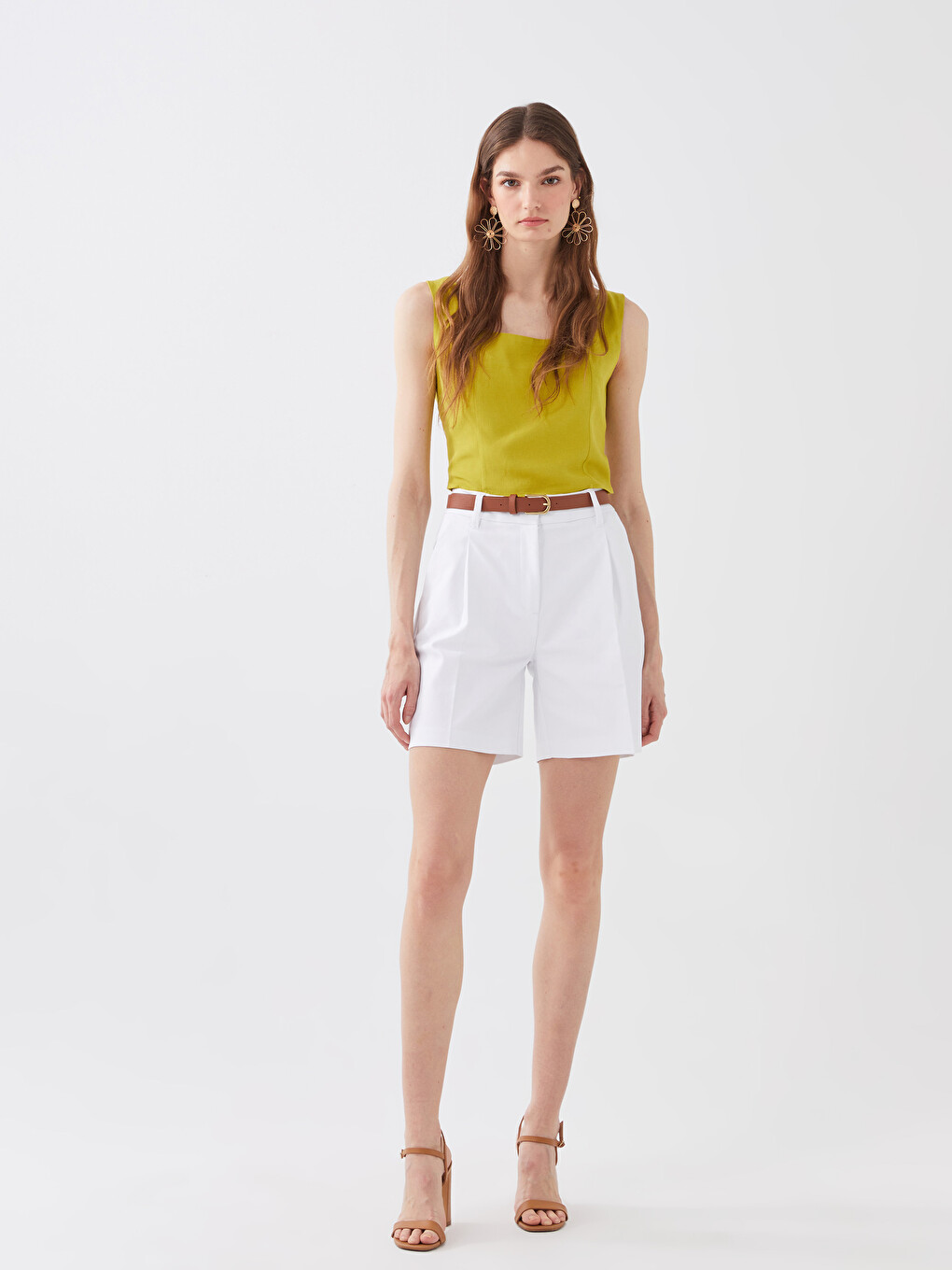 Women's High Waist Comfortable Fit Shorts
