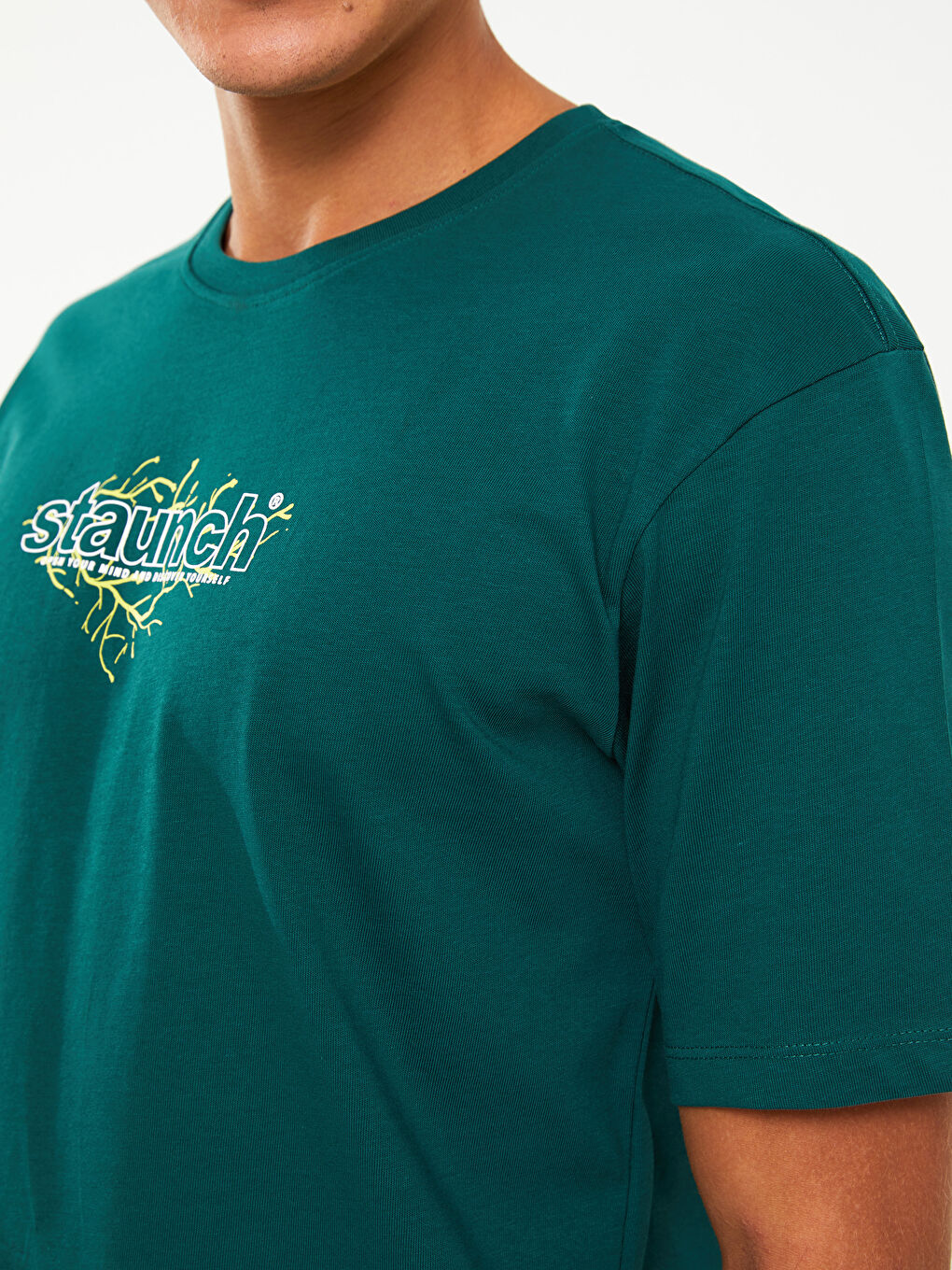 تیشێرت سه‌وز پیاو -S36818Z8-HLW