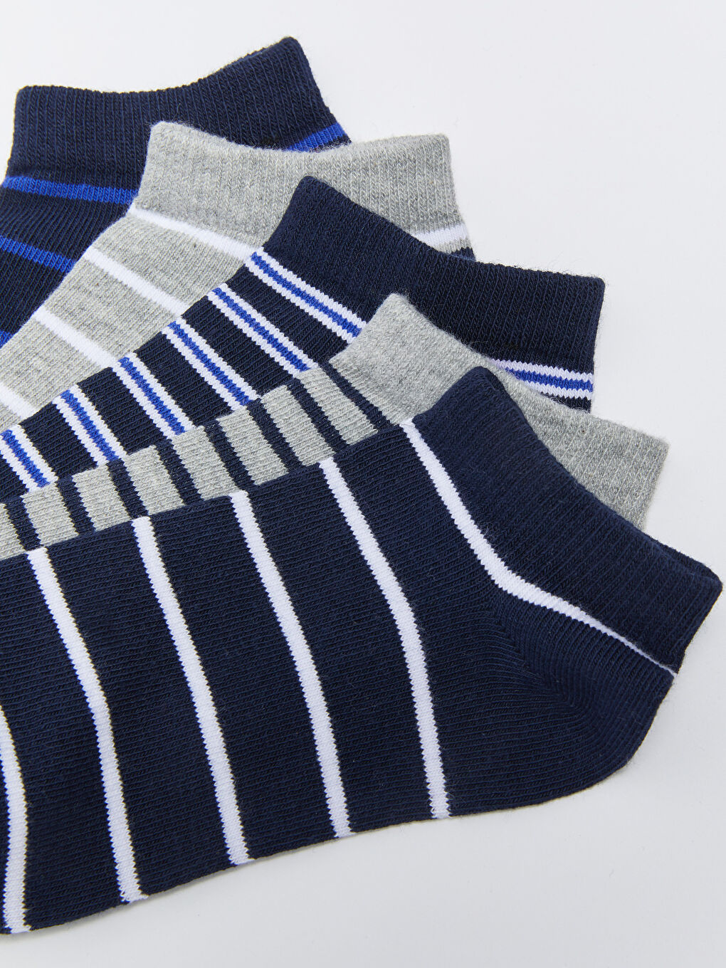 LCW Kids Chaussettes d'entraînement Rayées pour Garçons Lot de 5 pièces -S36831Z4-K00