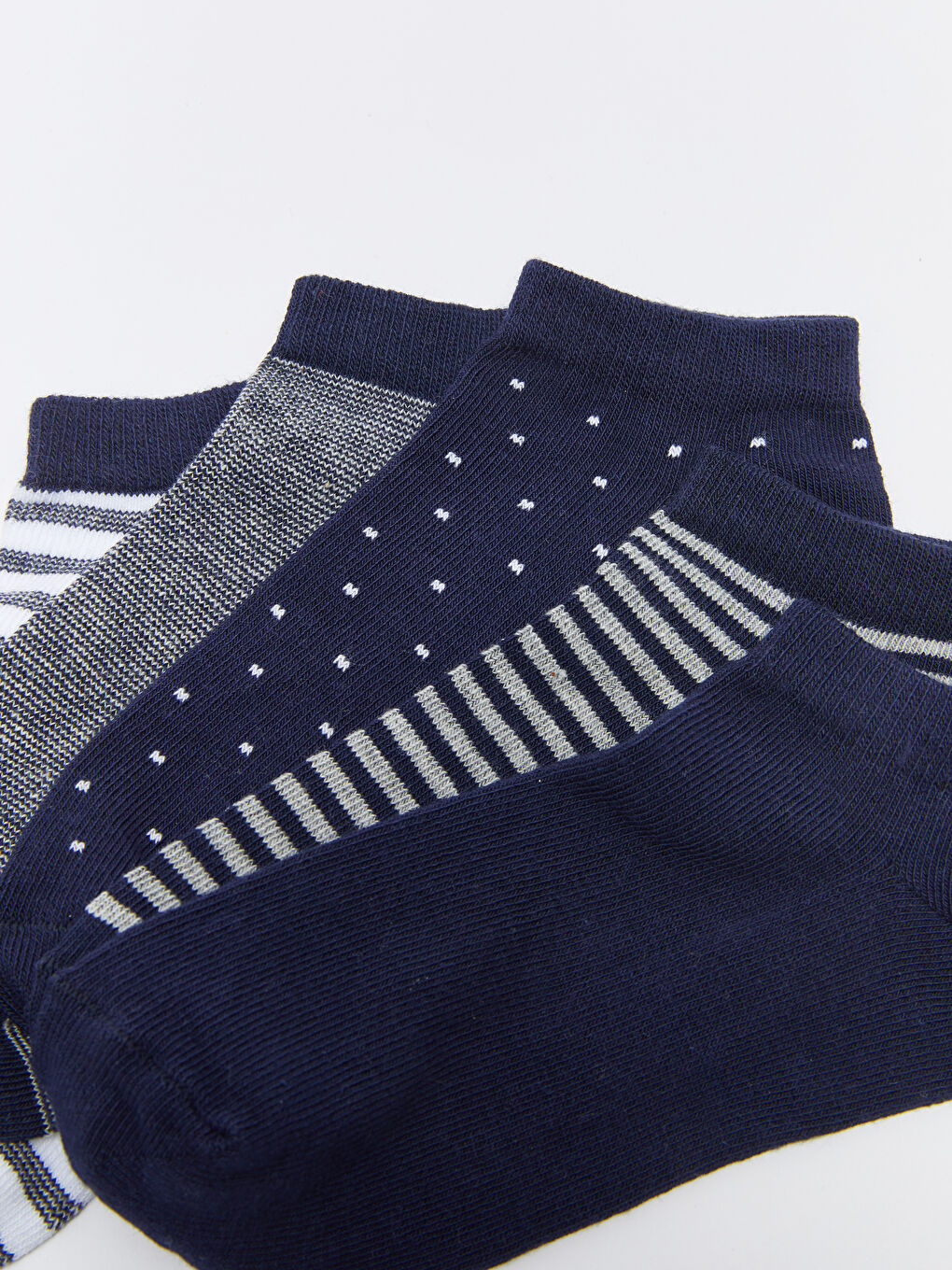 Patterned Boys Trainer Socks 5 Pack-2