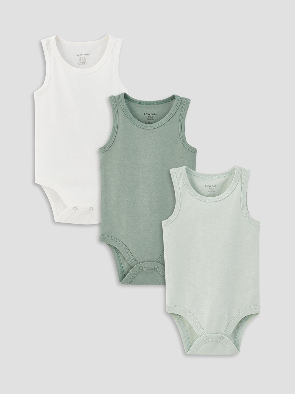 Боди для малышей мальчиков с круглым вырезом и заклепками, комплект из 3-х штук