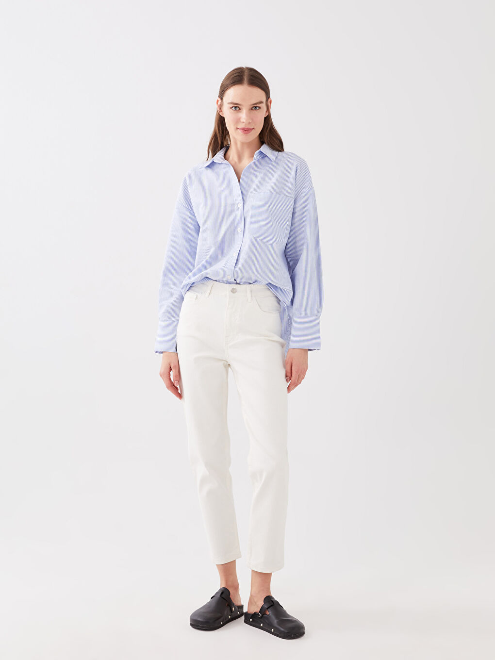 LCWAIKIKI Basic High Waist Slim Fit Women's Jeans -S36896Z8-844