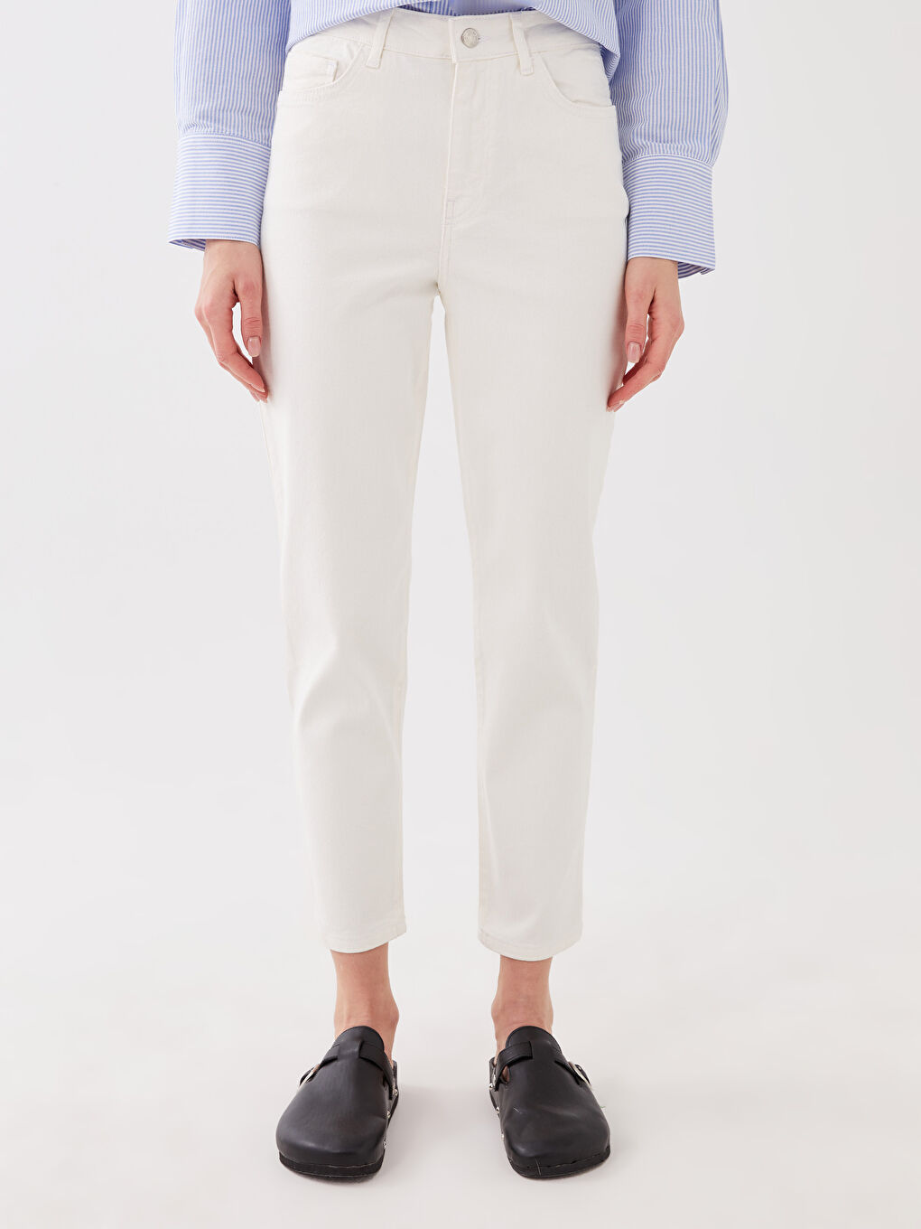 LCWAIKIKI Basic High Waist Slim Fit Women's Jeans -S36896Z8-844