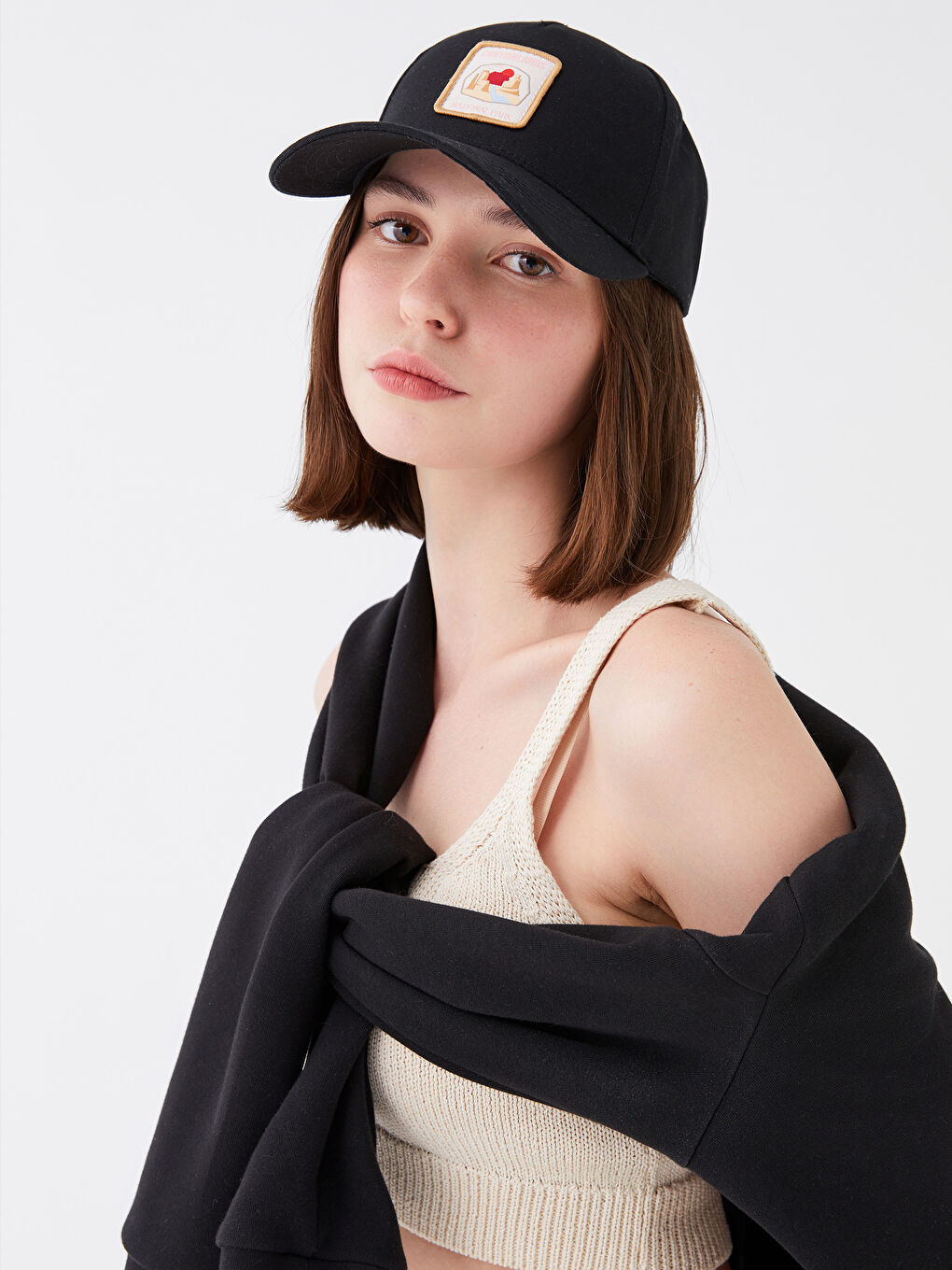 LCW ACCESSORIES Label Embroidered Women's Baseball Cap -S36937Z8-HEG