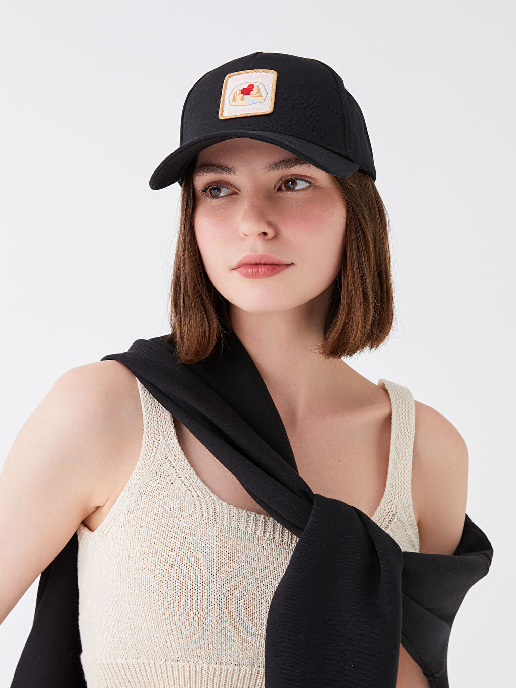 LCW ACCESSORIES Label Embroidered Women's Baseball Cap -S36937Z8-HEG