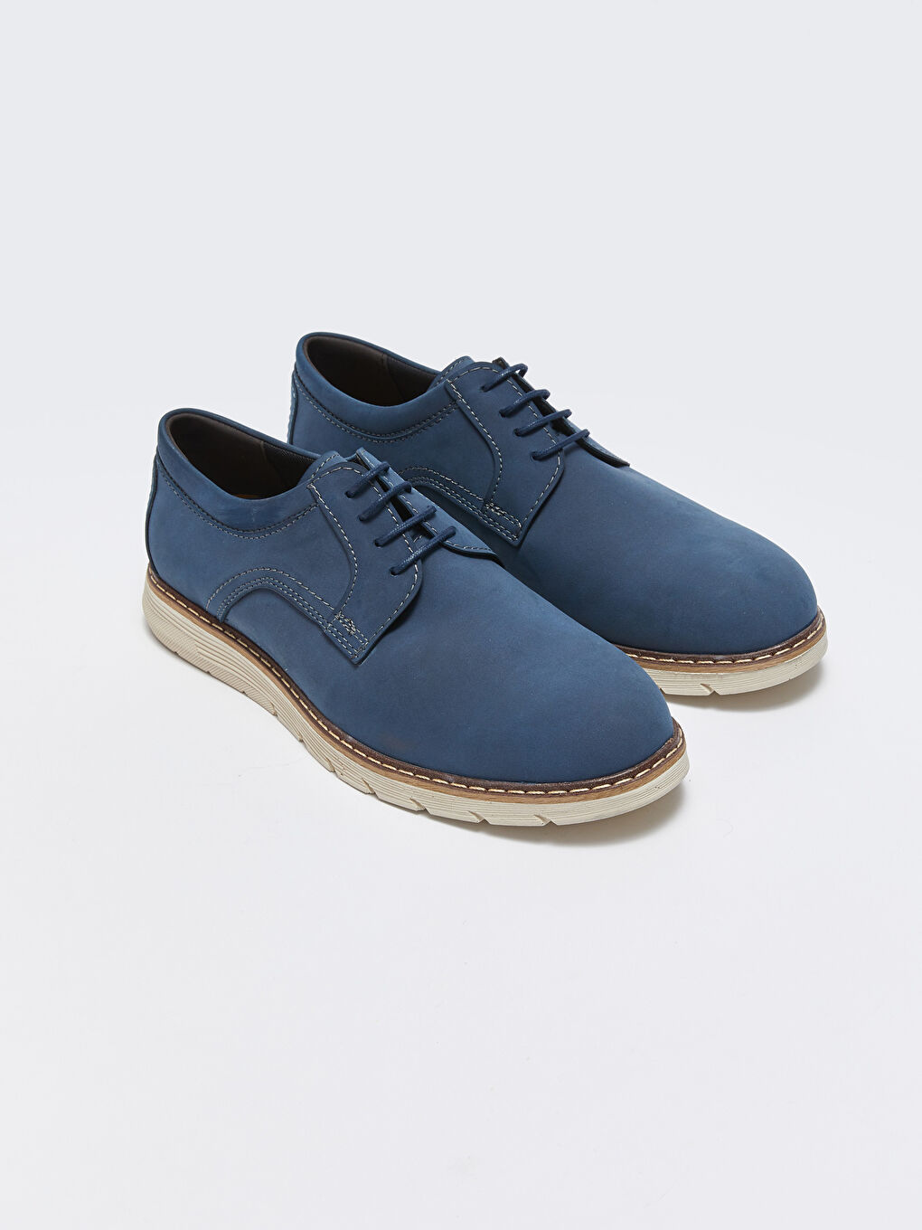 Туфли под костюм из искусственной замши на шнурках для мужчин