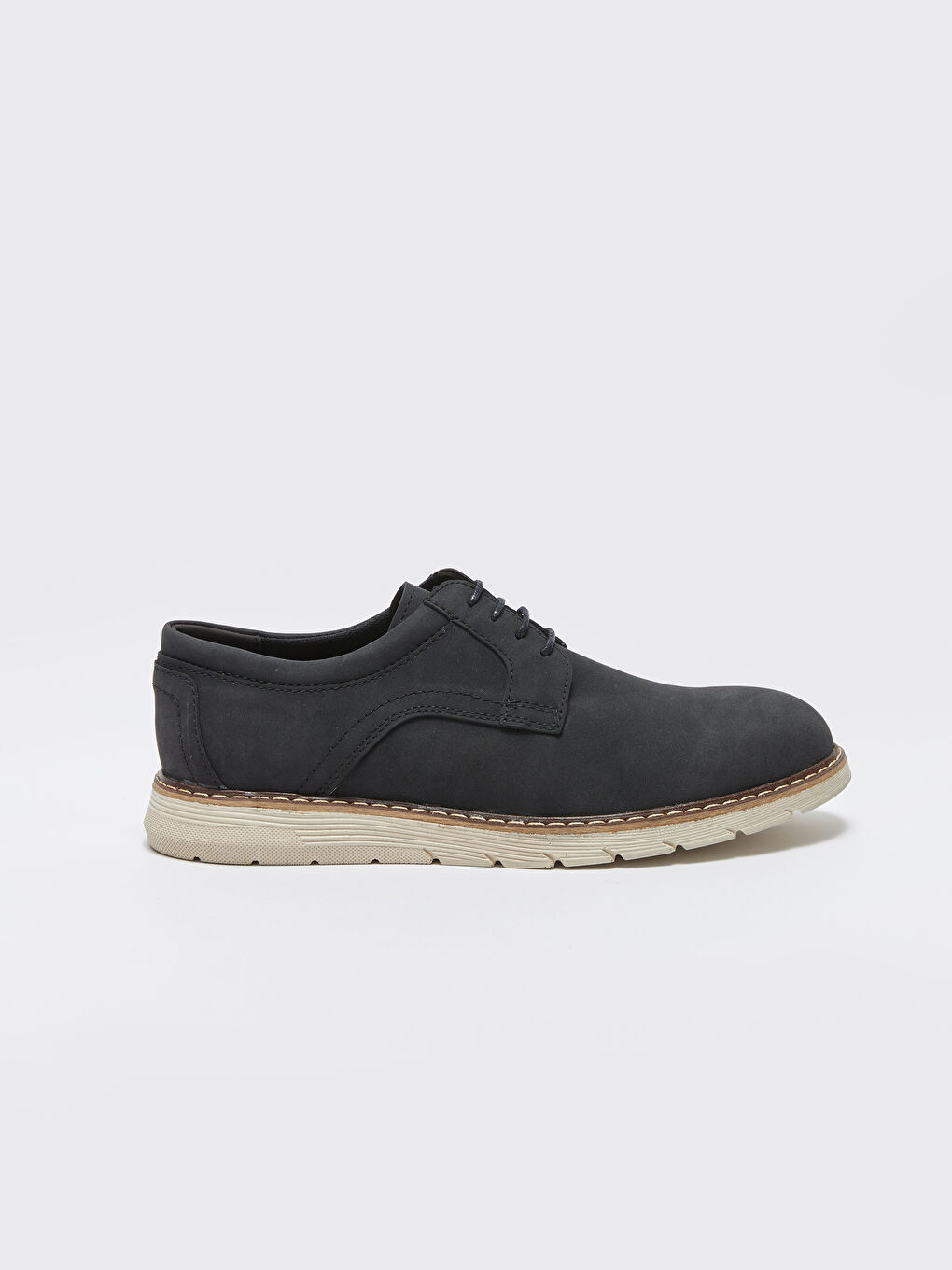 LCW STEPS Faux Suede Lace-Up Men's Classic Shoe -S36956Z8-HUC