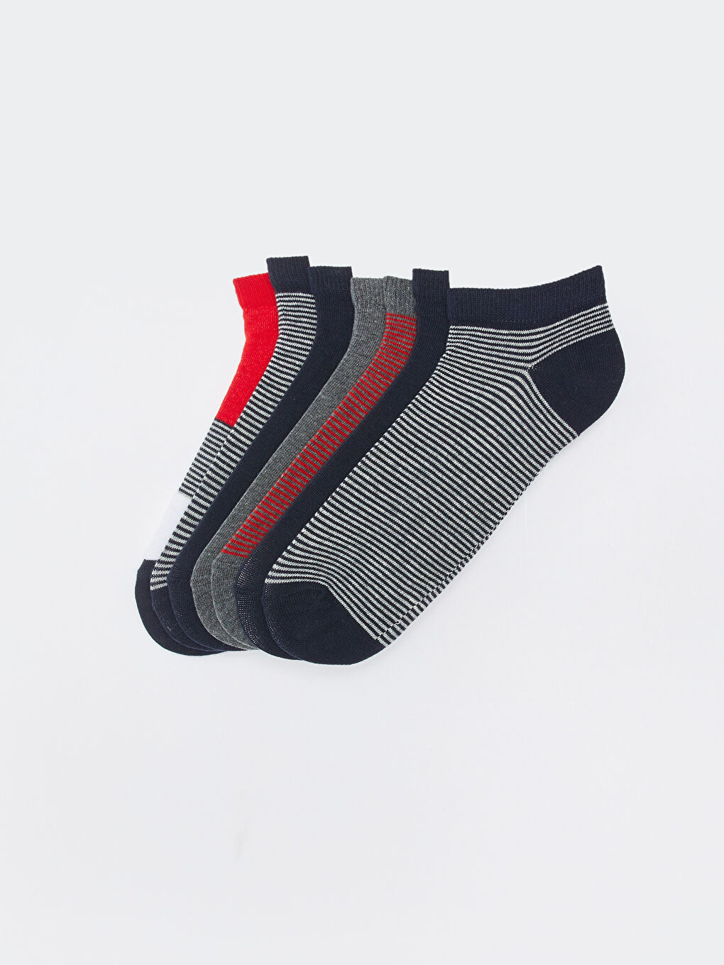 Chaussettes d'entraînement à motifs pour Hommes Lot de 7 pièces-1