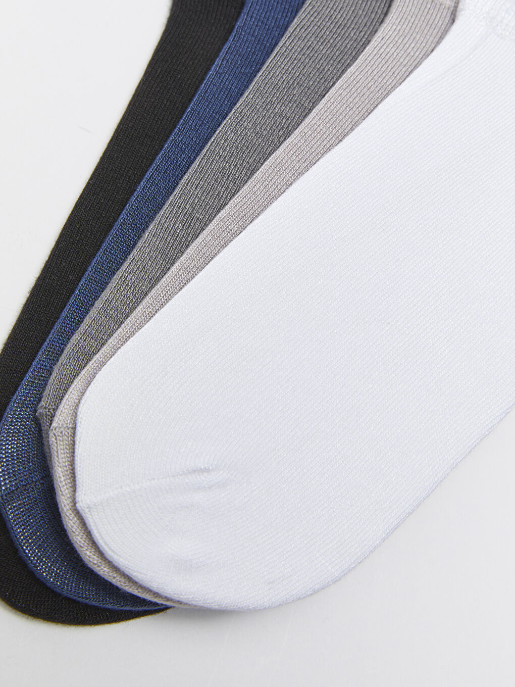 Karışık Erkek Bambu Sneaker Çorap 5'li-2