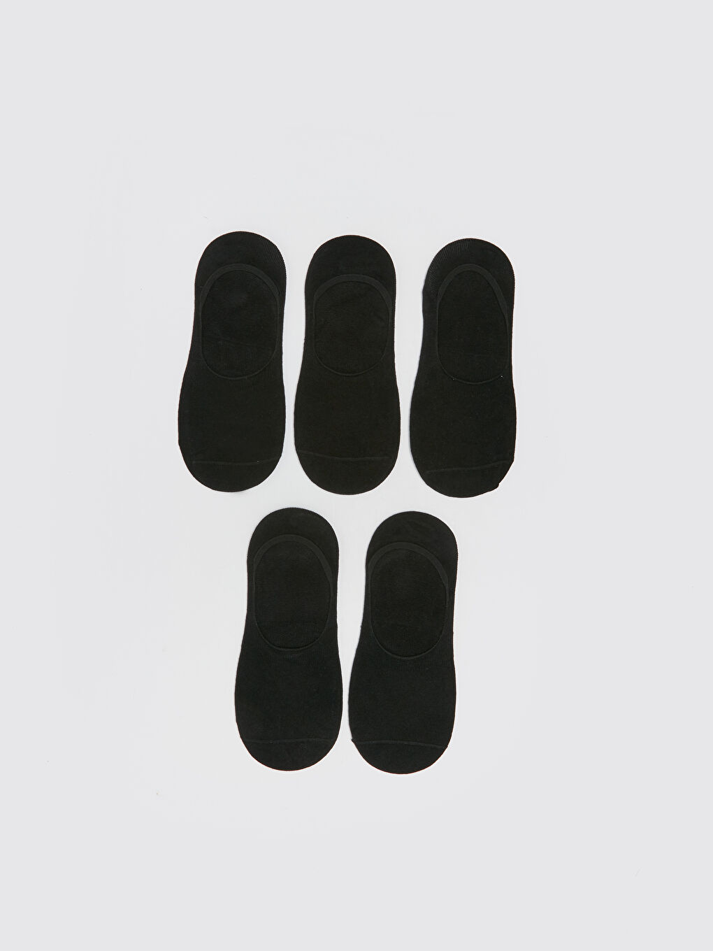LCW ACCESSORIES Men's Bamboo Invisible Socks 5 Pack -S36983Z8-HEG
