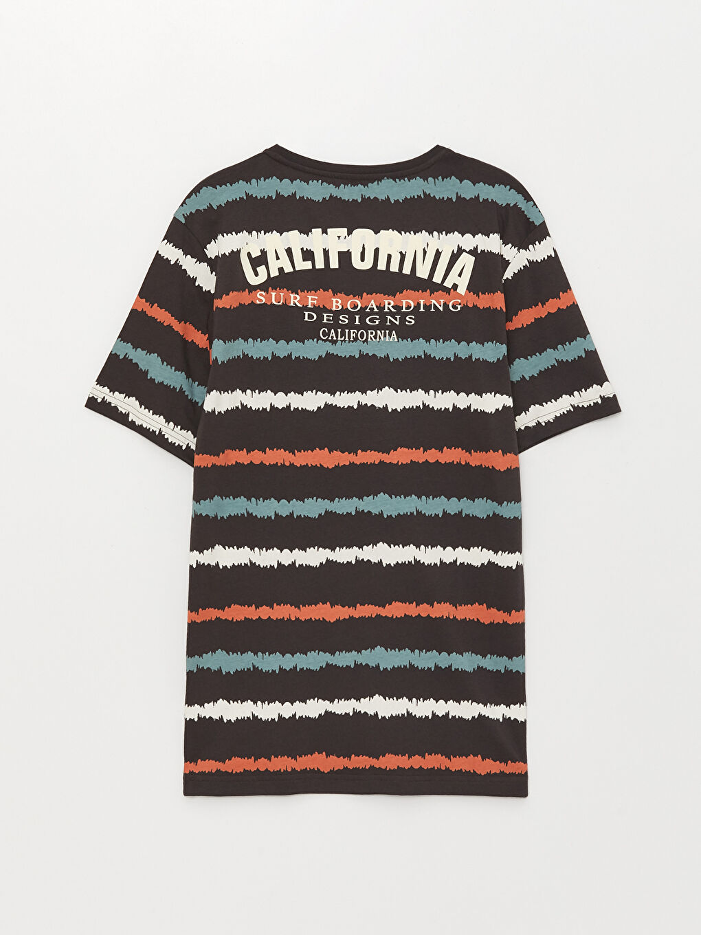 طقم بيجامة قصير عادي للرجال-7