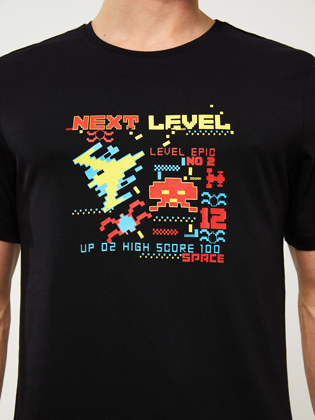 Siyah Slim Fit Erkek Pijama Takım-2