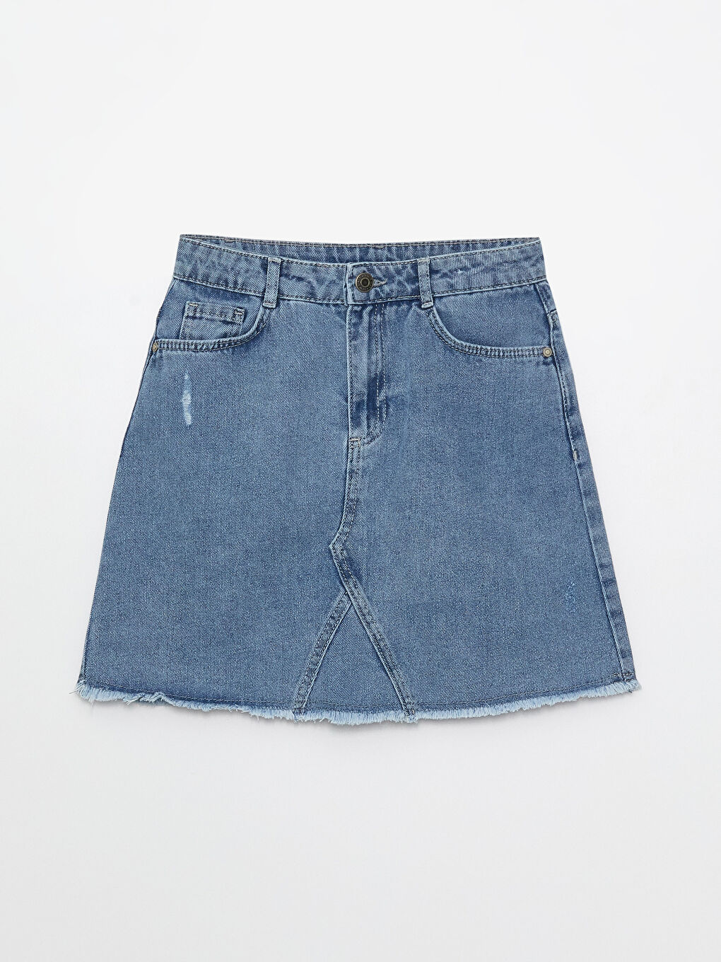 LC Waikiki Basic jeans suknja za devojke -S37053Z4-SHK