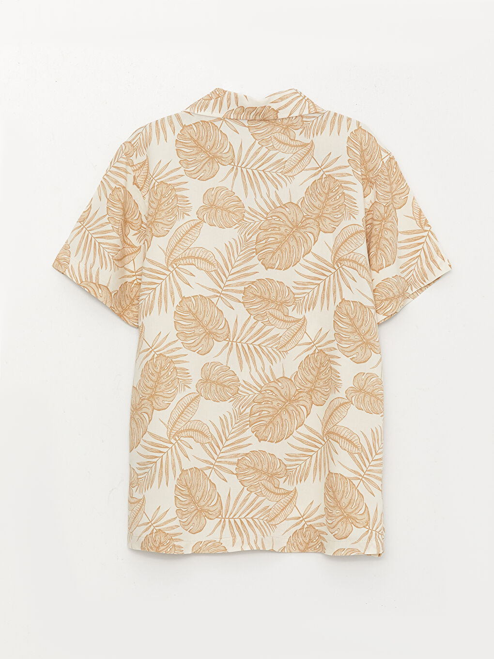 Patterned Short Sleeve Boys' Shirt-2