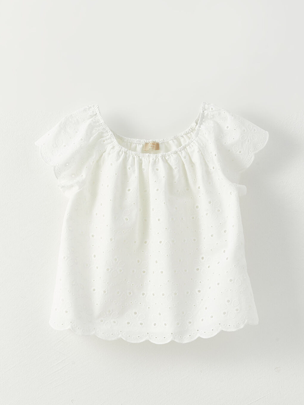 بلوز گەردەن شل قۆڵ کورت بۆ کچان