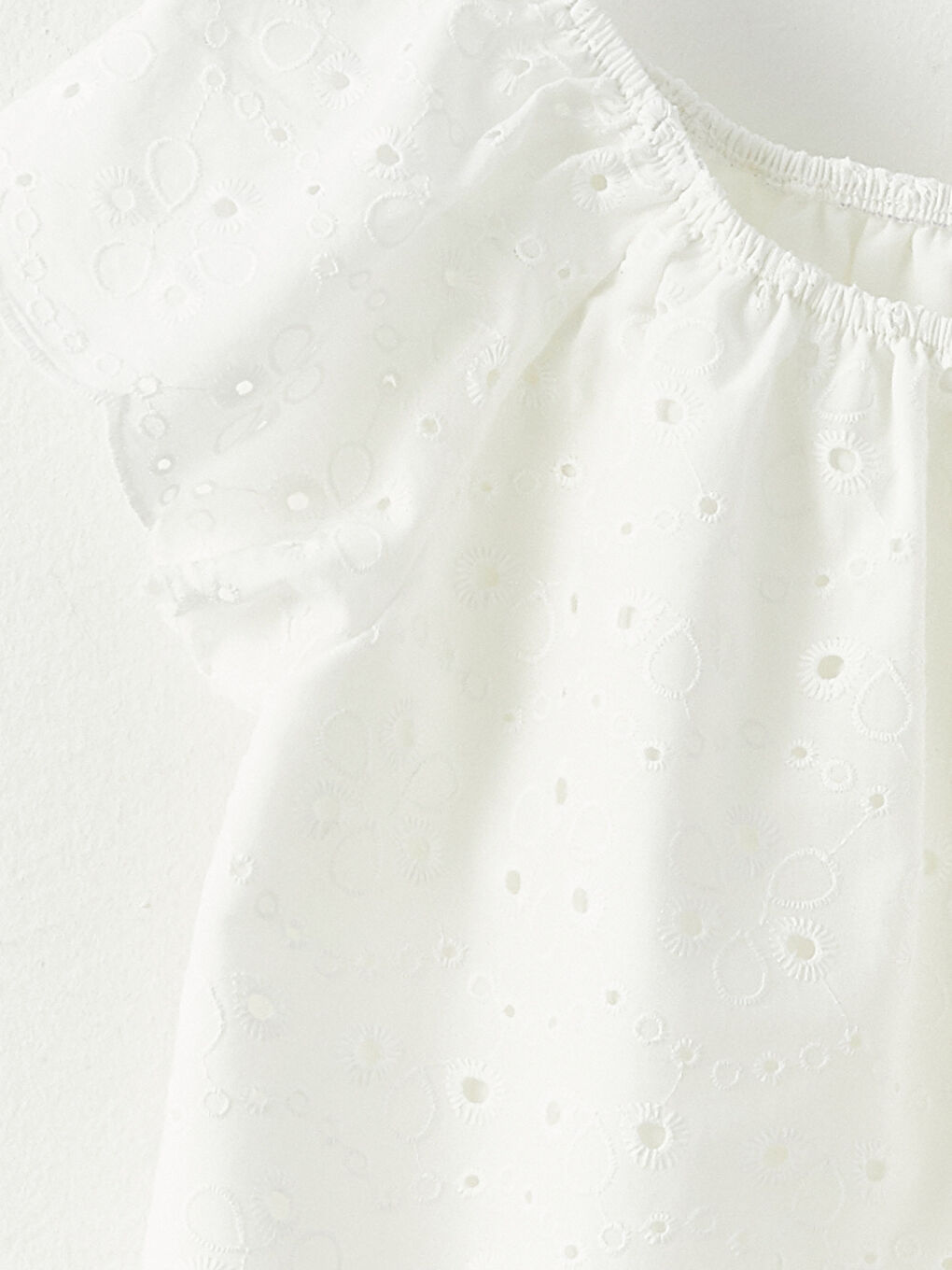 بلوز گەردەن شل قۆڵ کورت بۆ کچان-2