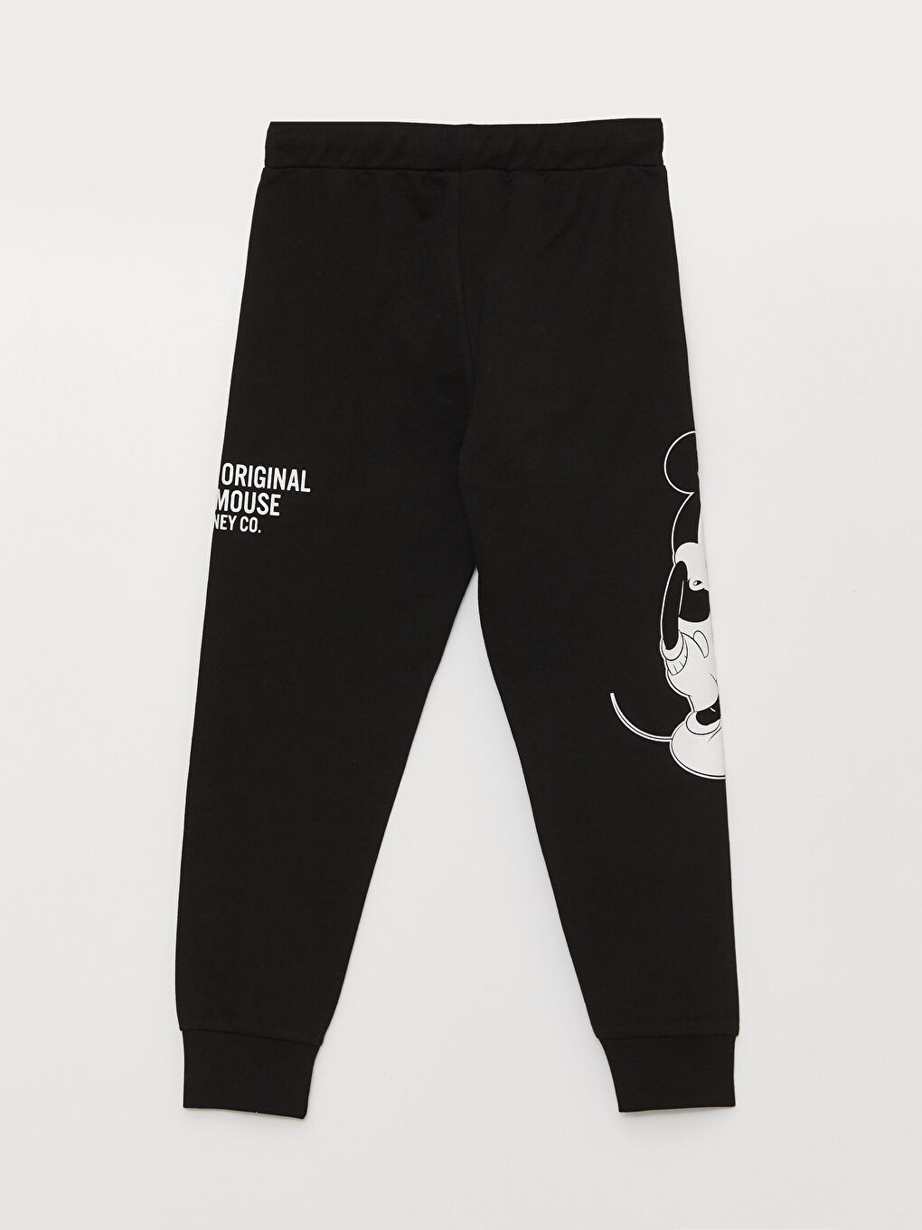 Elastic Waist Mickey Mouse Printed Boys Jogger Sweatpants-1