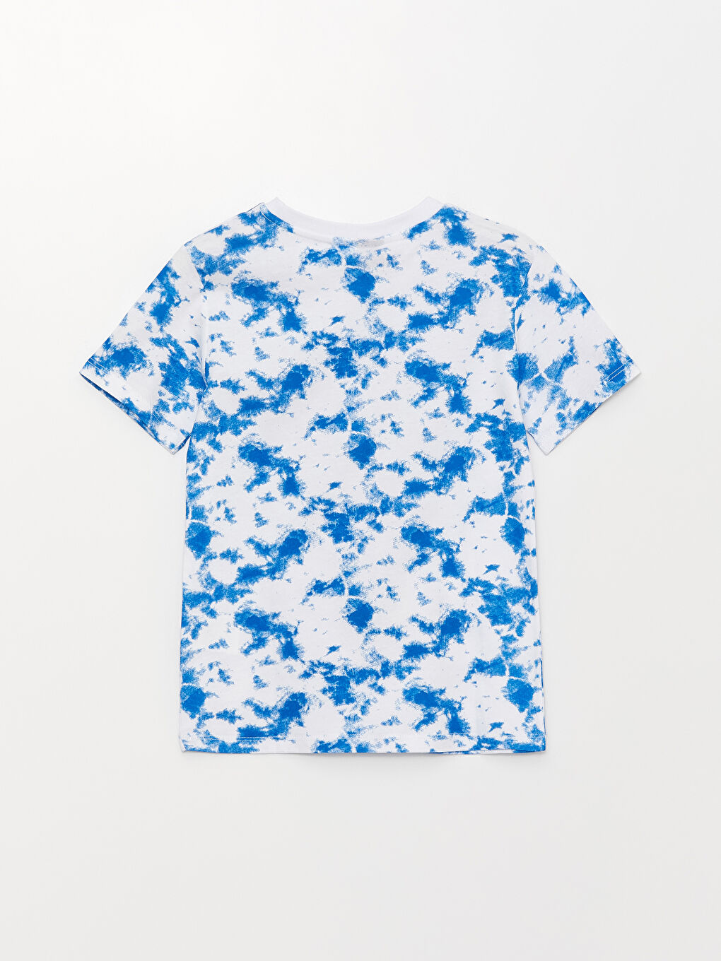 Mavi Bisiklet Yaka Sonic Baskılı Kısa Kollu Erkek Çocuk Tişört-1