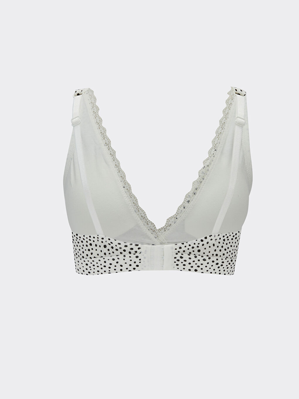 Ekru Balensiz Puantiyeli Sütyen-1