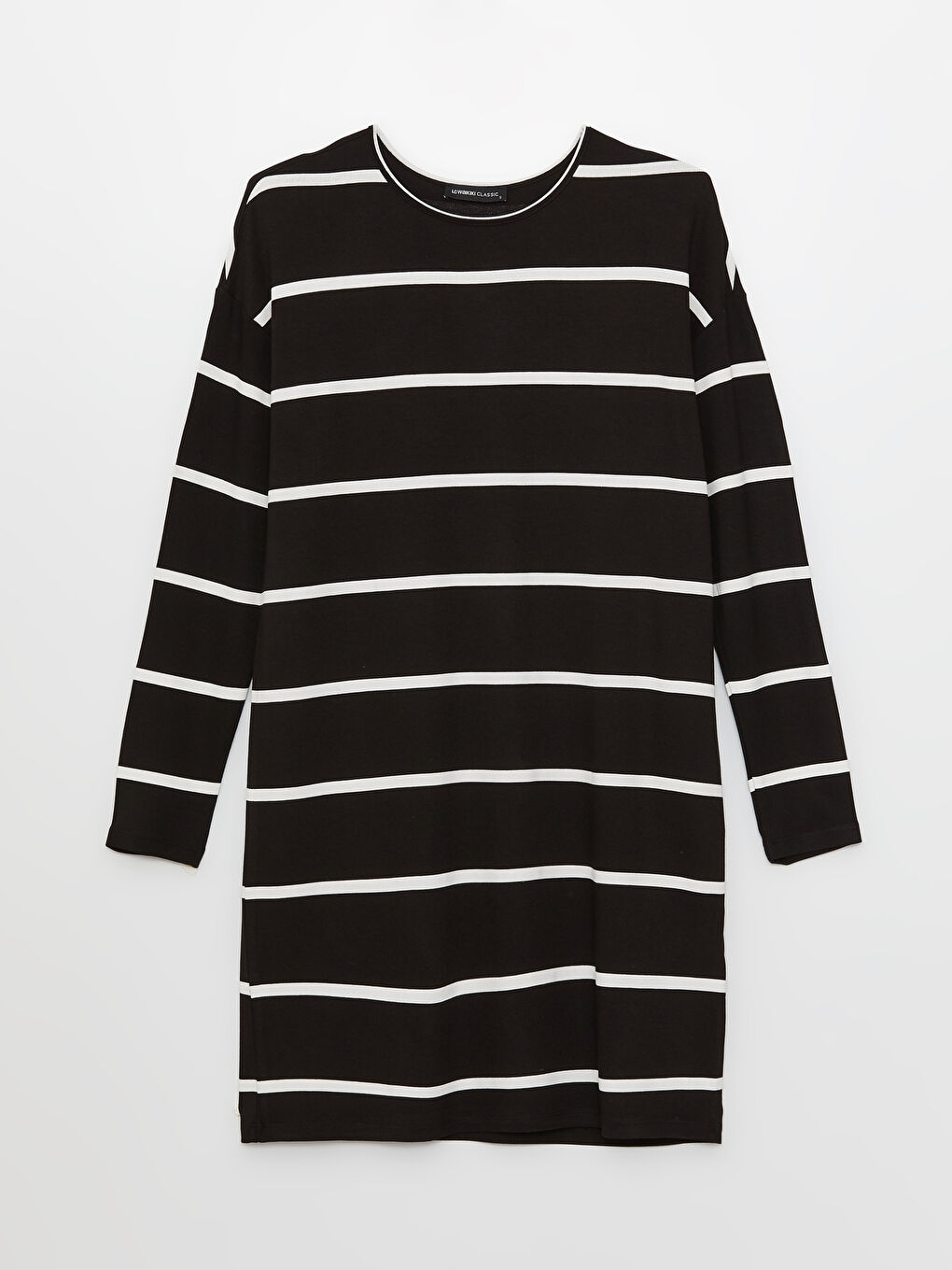 Striped Oversize Women's Sweatshirt Tunic -S37137Z8-CVL