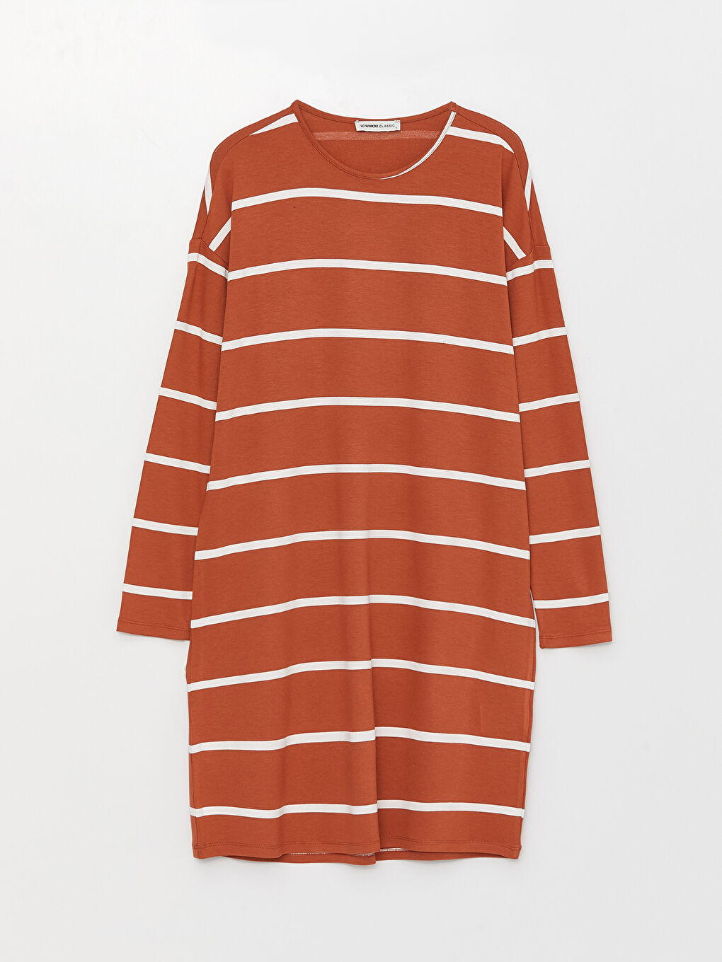 Striped Oversize Women's Sweatshirt Tunic -S37137Z8-H2C