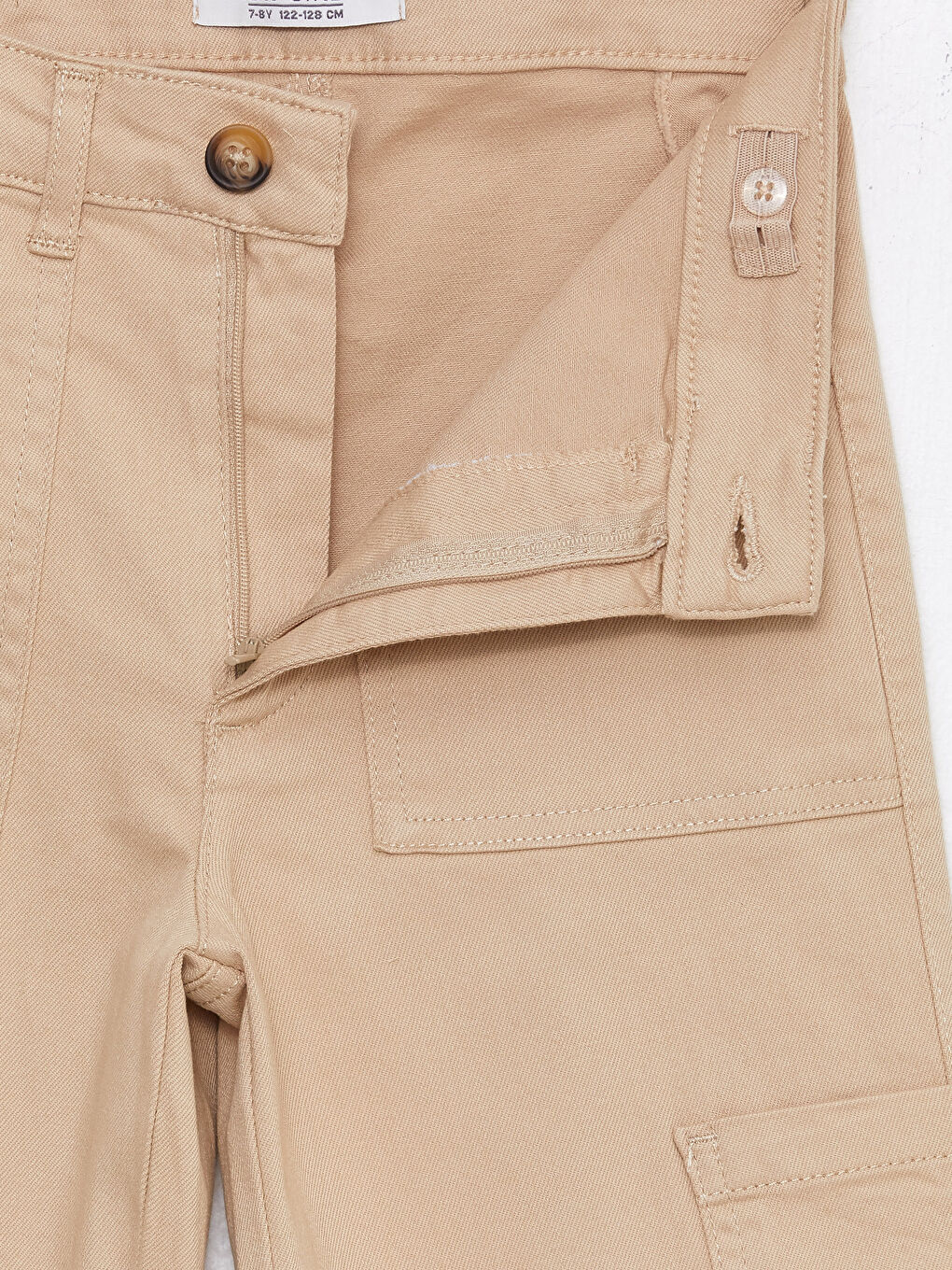 LC Waikiki Basic Gabardine Girl Trousers -S37171Z4-FLE