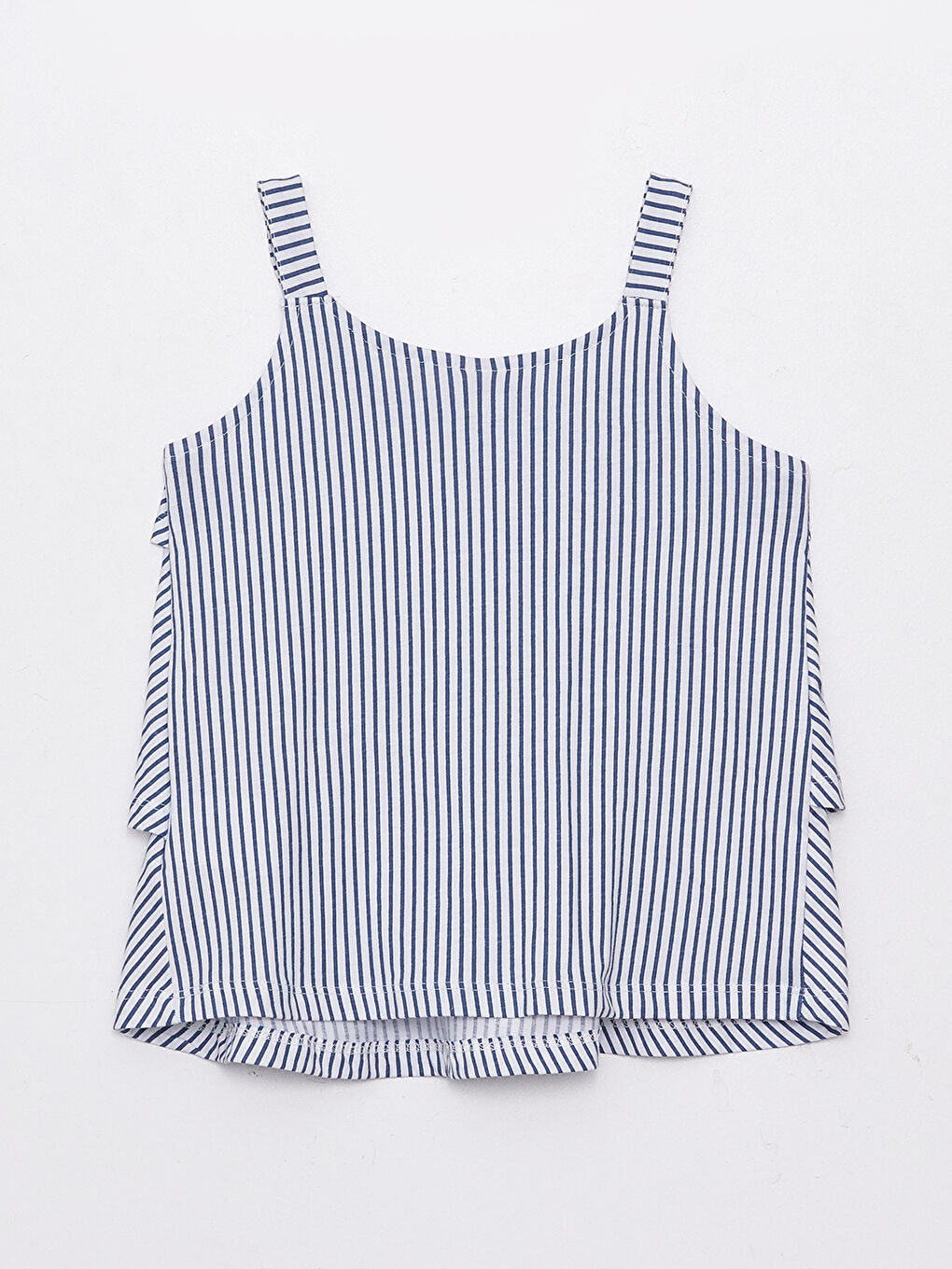 U-Neck Striped Girl Undershirt -S37183Z4-LGB