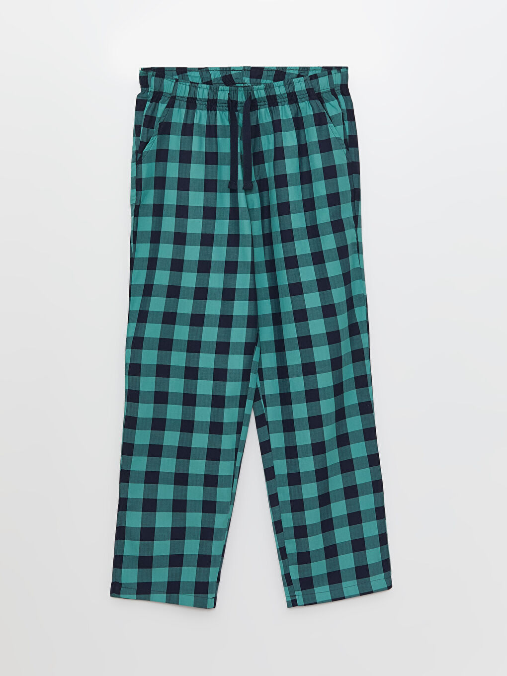 LC WAIKIKI Yeşil Standart Kalıp Ekose Erkek Pijama Alt - 5
