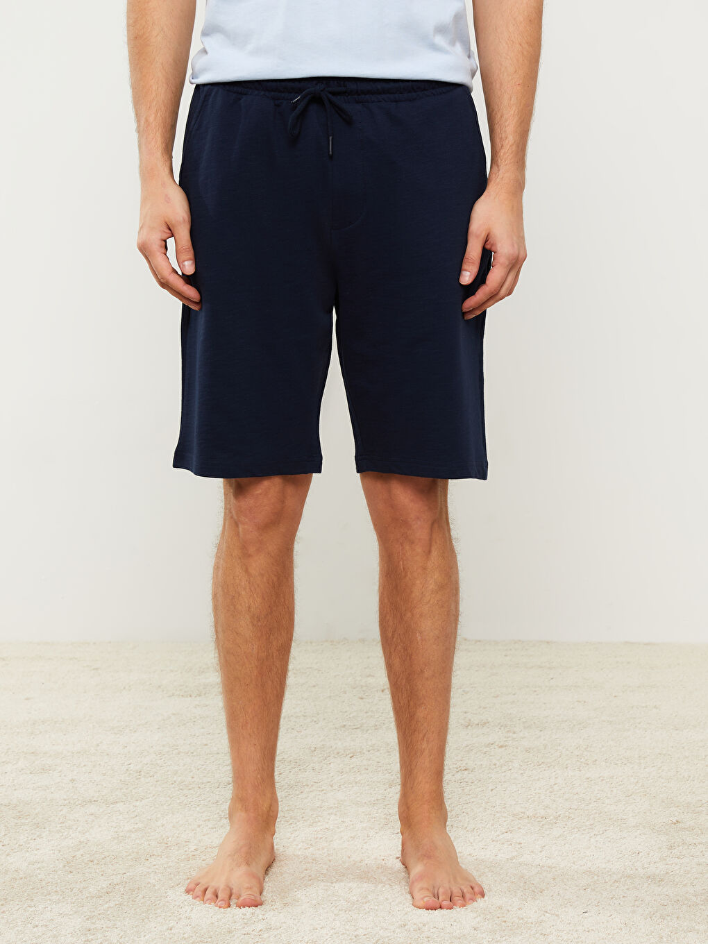 LC WAIKIKI Lacivert Standart Kalıp Erkek Pijama Alt Şort - 2