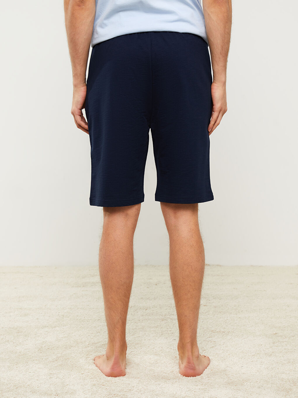 LC WAIKIKI Lacivert Standart Kalıp Erkek Pijama Alt Şort - 3