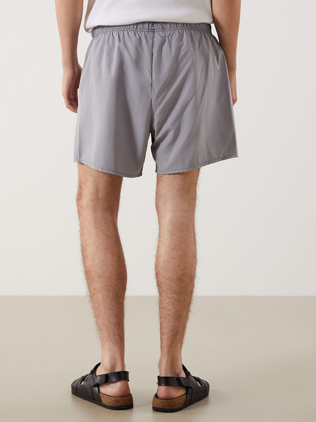 Short Length Men's Swimming Shorts-3