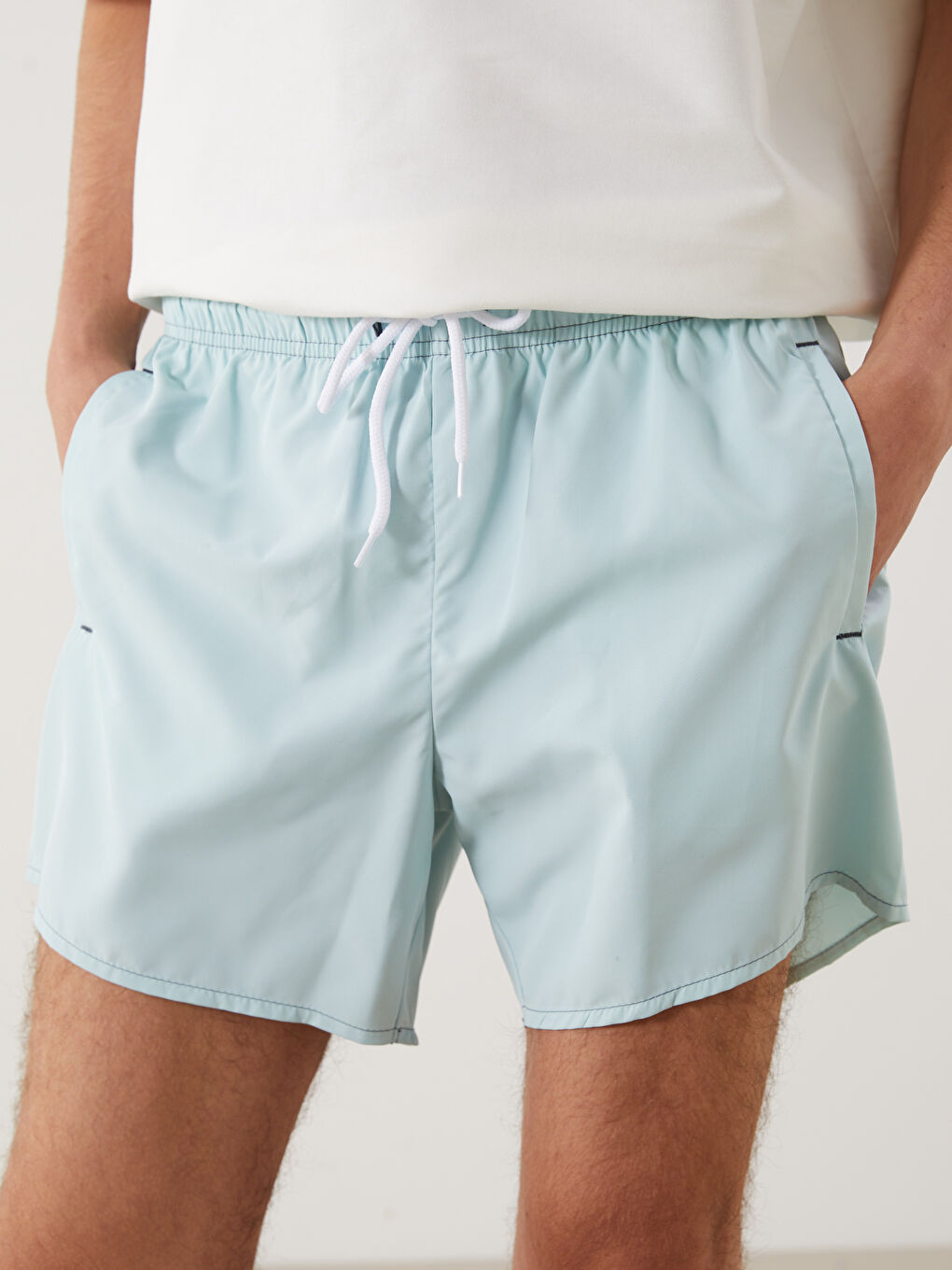 LCW ECO Karişik Kısa Boy Basic Erkek Deniz Şortu - 2