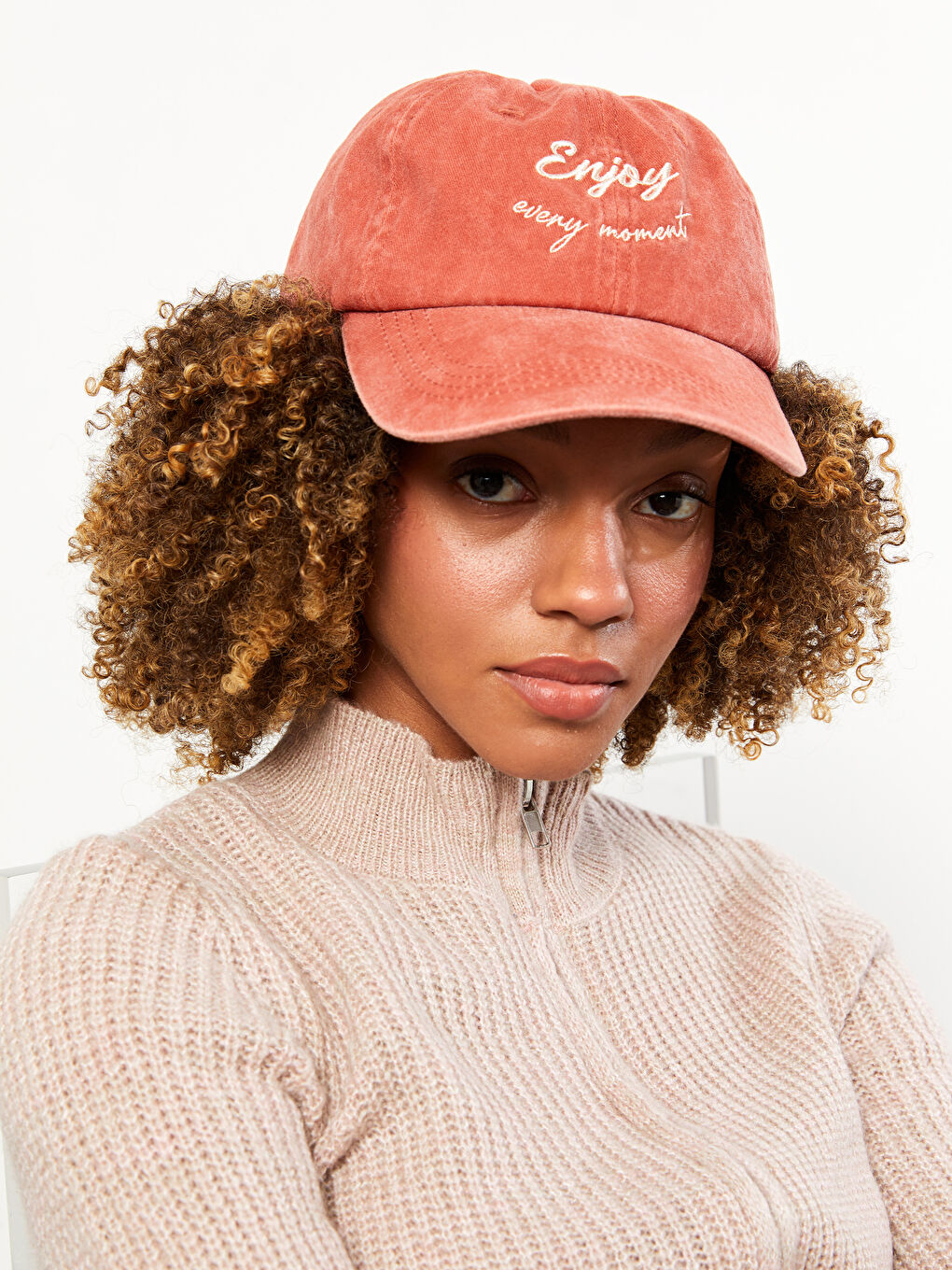 Embroidered Women's Cap Hat-1