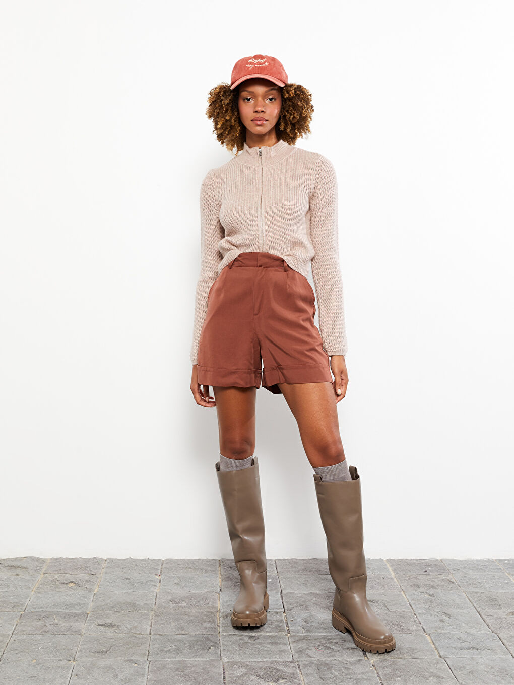 Embroidered Women's Cap Hat-2