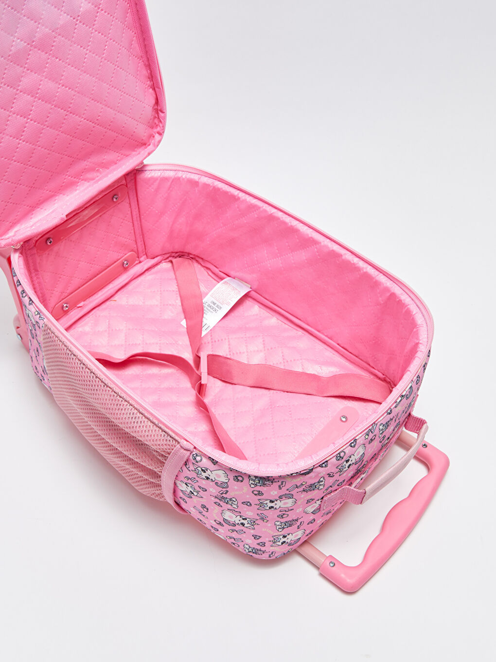 Printed Girls' Trolley Bag-3
