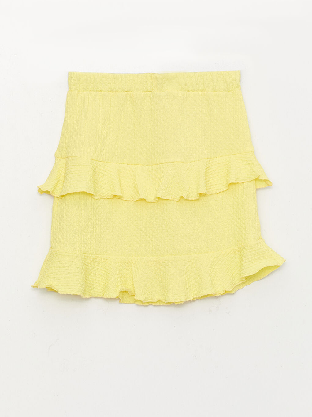 Elastic Waist Ruffle Girl Skirt -S37305Z4-FRL