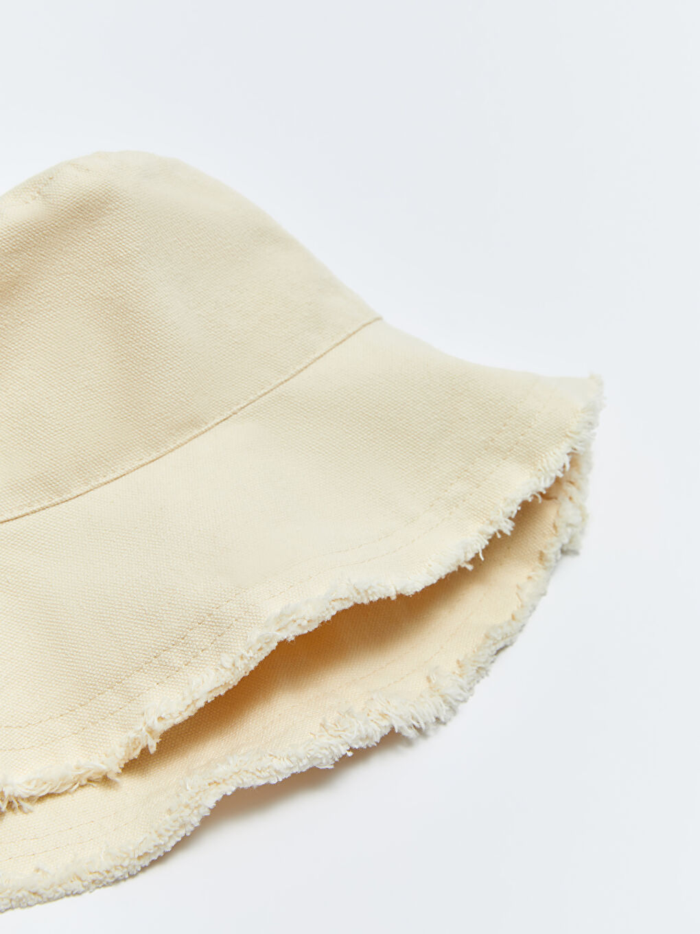 Gri Kadın Düz Bucket Şapka-6