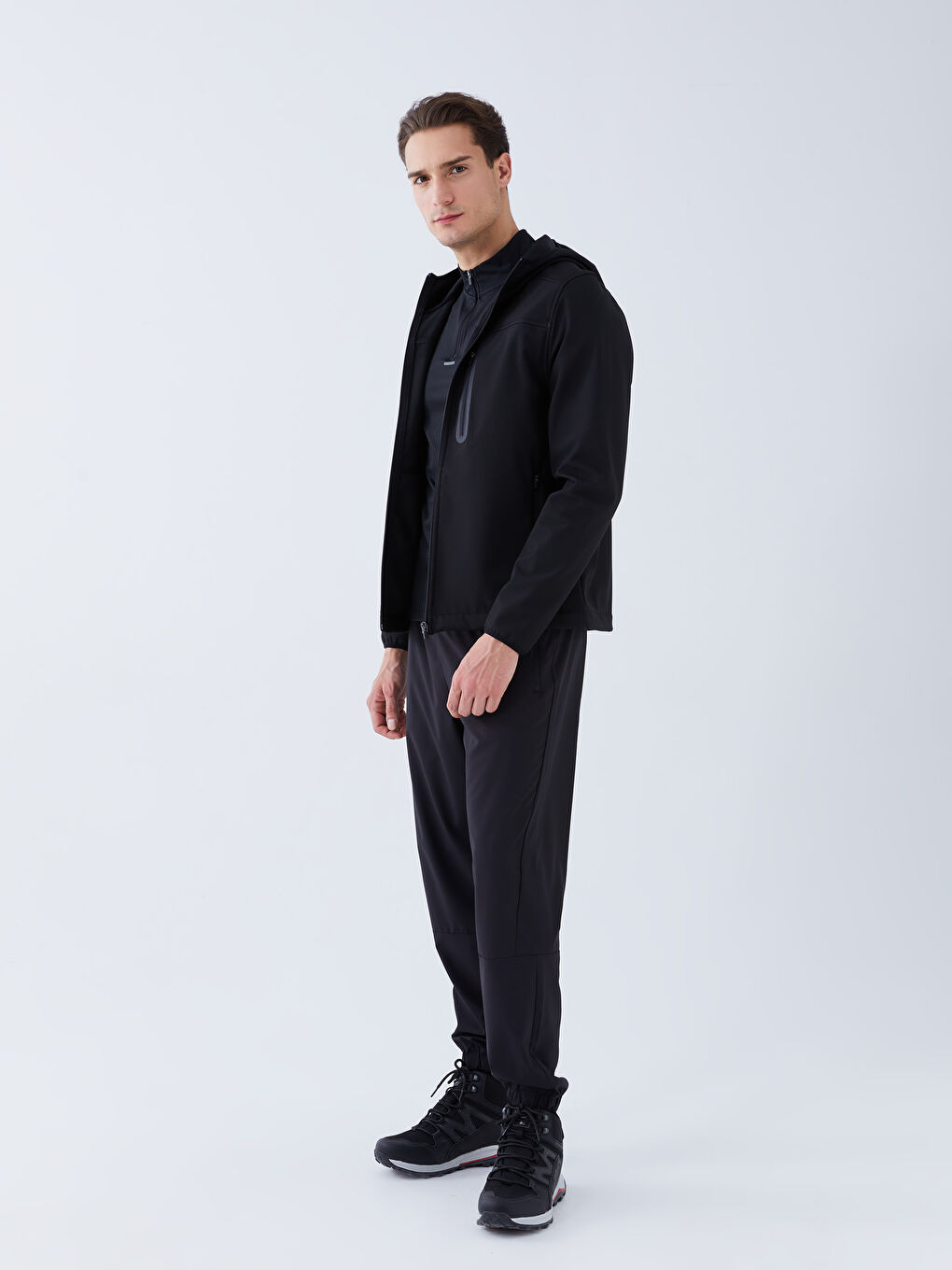 Мужская куртка стандартного кроя с капюшоном-3