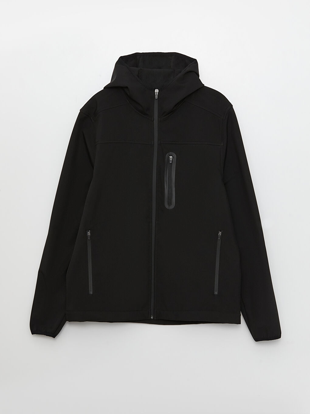 Мужская куртка стандартного кроя с капюшоном-7