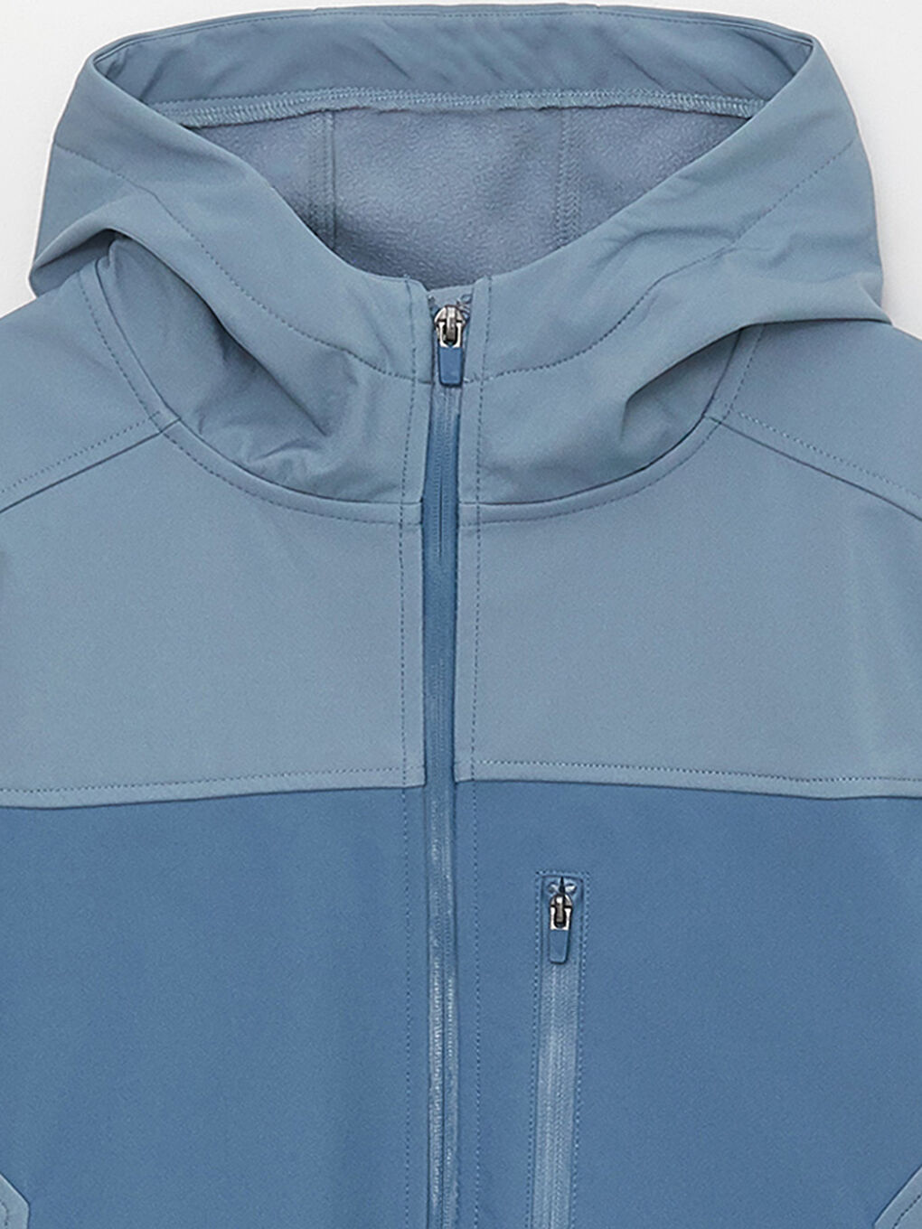 ерлерге арналған стандартты пішім капюшонды пальто-9