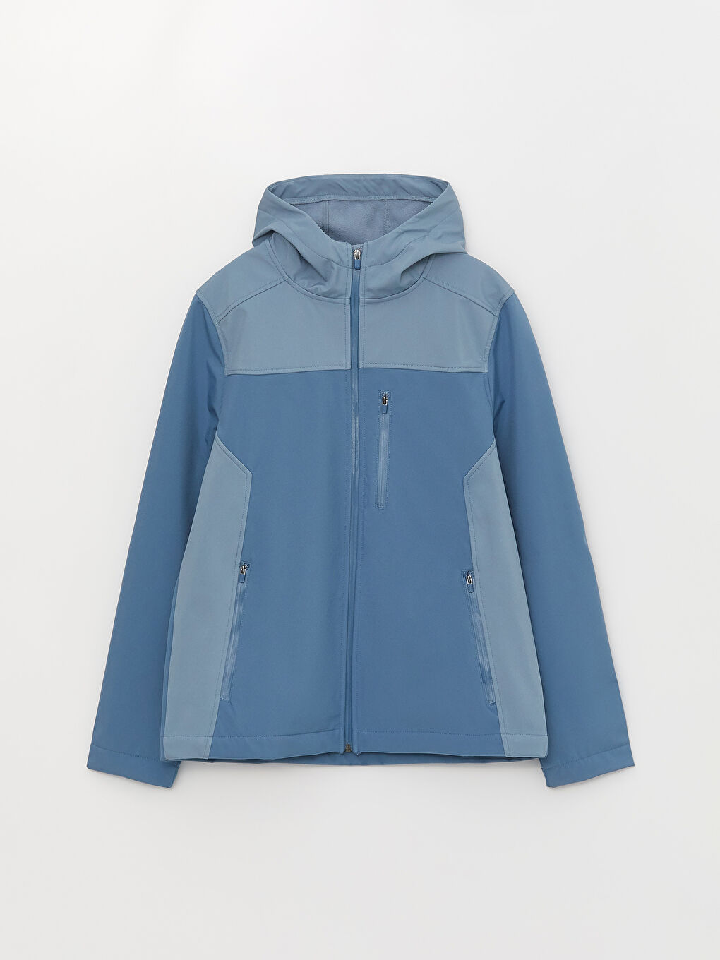 ерлерге арналған стандартты пішім капюшонды пальто-6