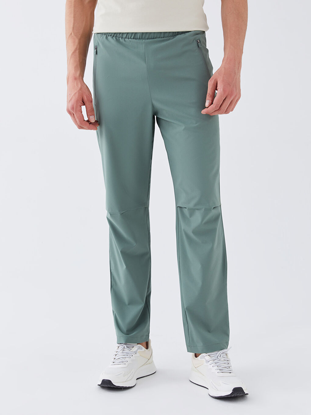 Yeşil Standart Kalıp Erkek Outdoor Pantolon-2