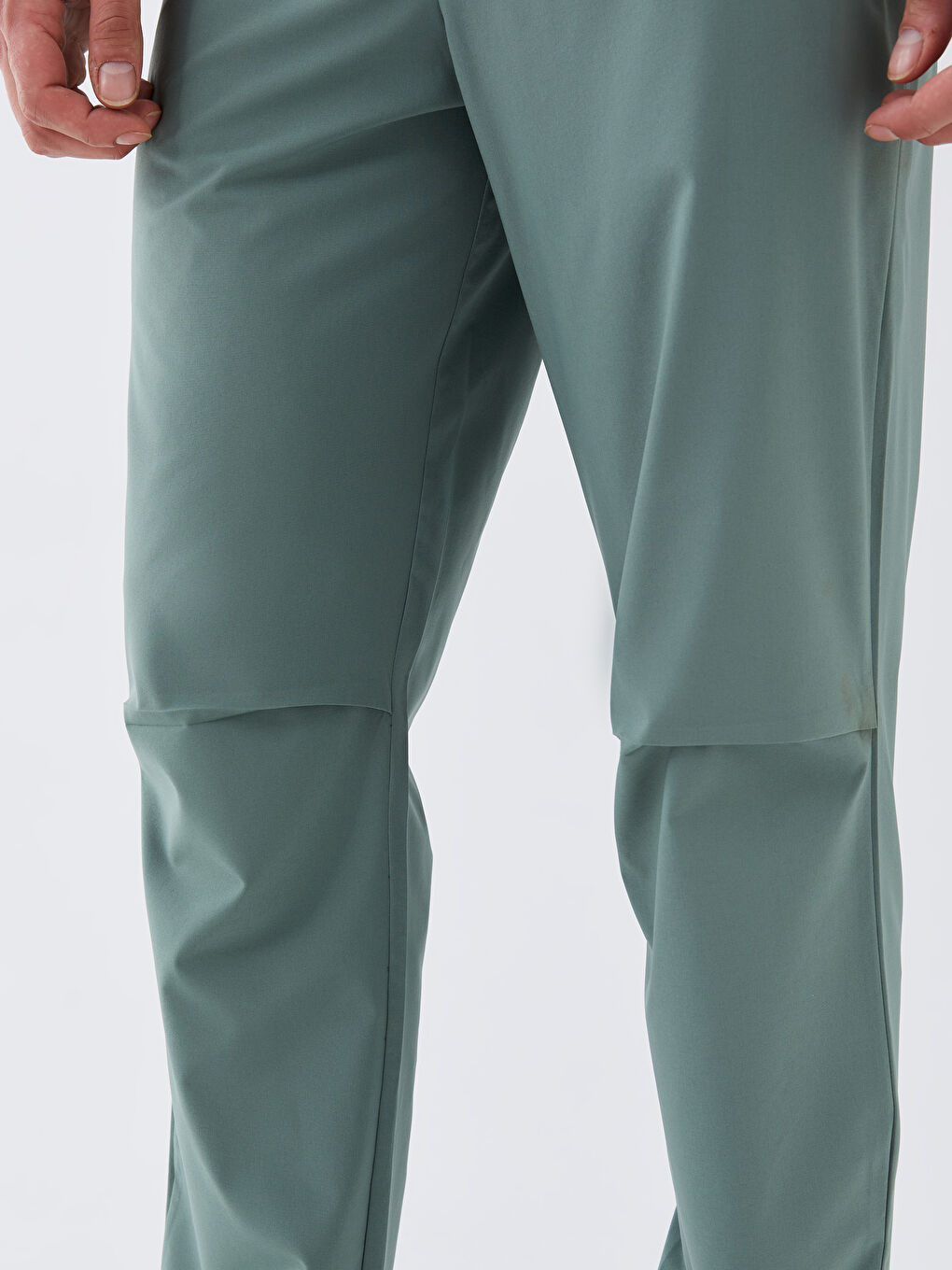 Yeşil Standart Kalıp Erkek Outdoor Pantolon-4