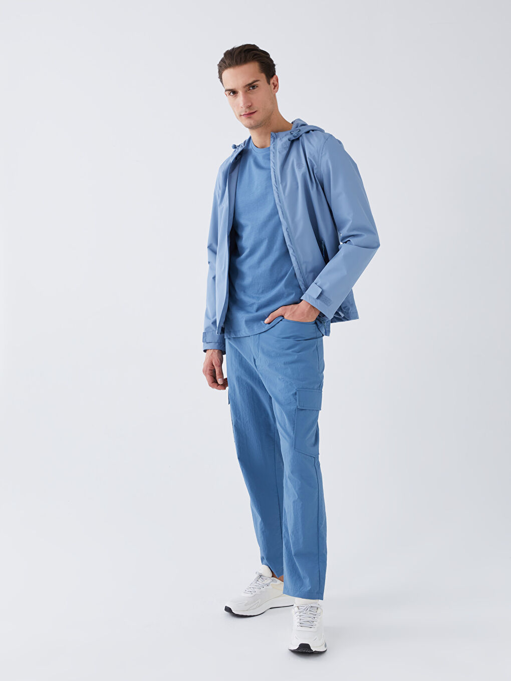 Standard Fit Men's Cargo Trousers -S37316Z8-H9X