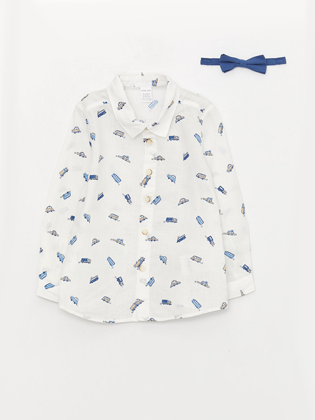 Комплект для малышей мальчиков с длинным рукавом и принтом, упаковка из 4 штук-4