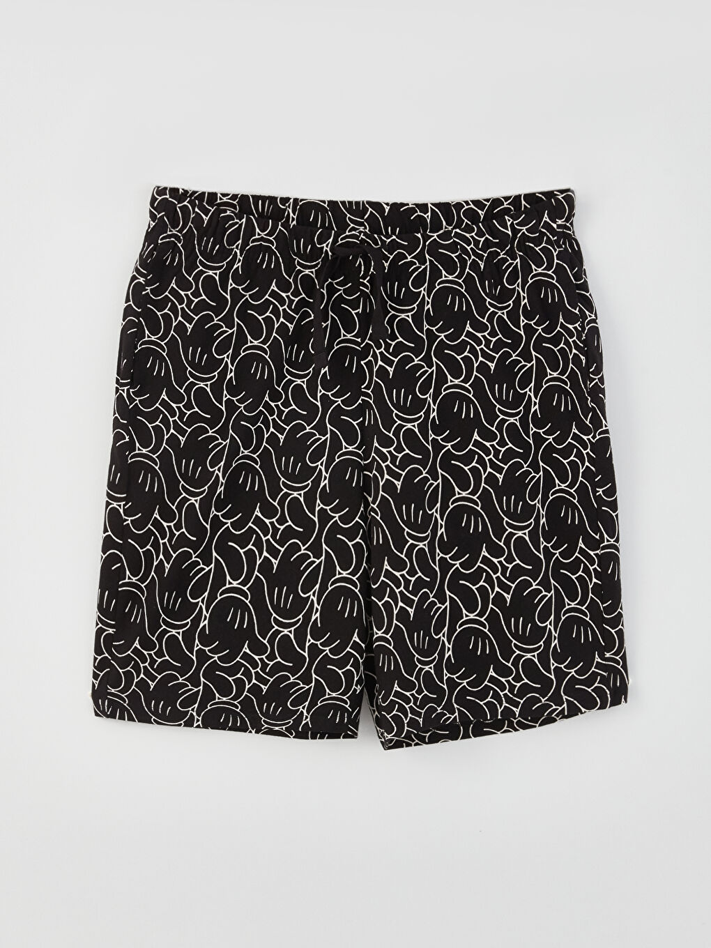 طقم بيجامة قصير عادي للرجال-7